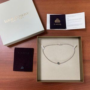 COPY - Lagos Luna Tahitian Black Pearl 16 inch ne…